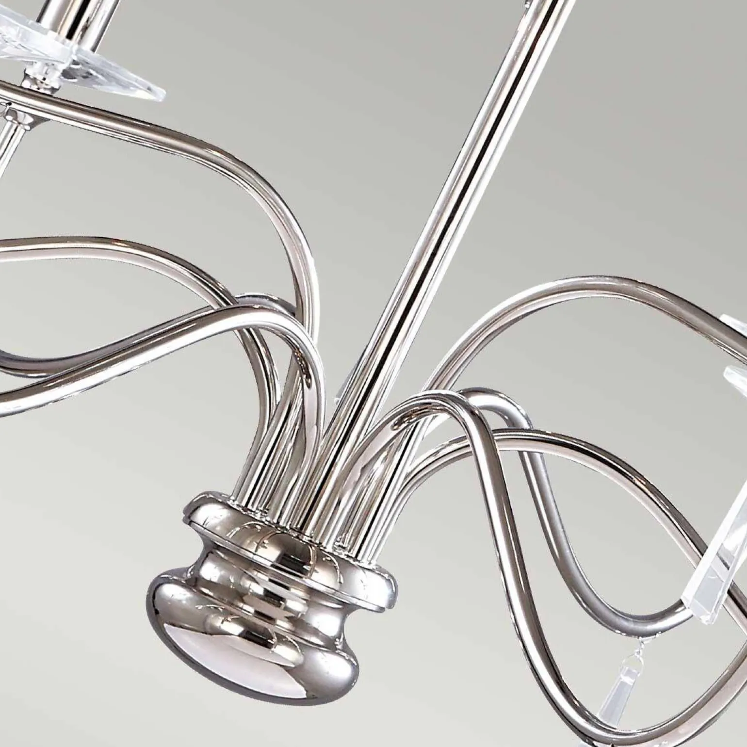 Żyrandol Finsbury Park (FP9-POL-NICKEL) - Elstead Lighting