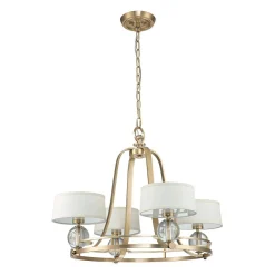 Żyrandol Gotham (QZ-GOTHAM4-BB) - Elstead Lighting
