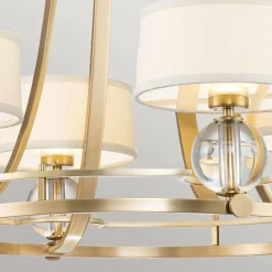 Żyrandol Gotham (QZ-GOTHAM4-BB) - Elstead Lighting