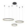 Żyrandol HALO PENDANT 80+60+40 CCT BK + REMOTE CONTROL (AZ4972) - Azzardo