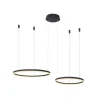 Żyrandol HALO PENDANT 80+60 CCT BK + REMOTE CONTROL (AZ4978) - Azzardo
