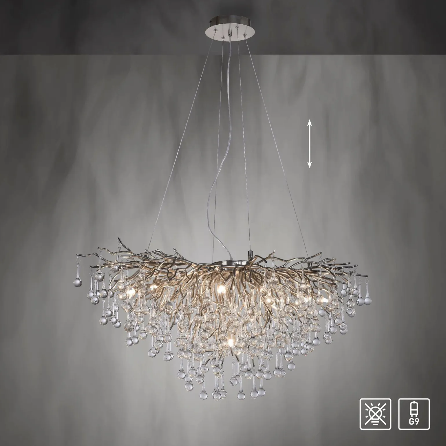 Żyrandol ICICLE (2192-55) - Paul Neuhaus