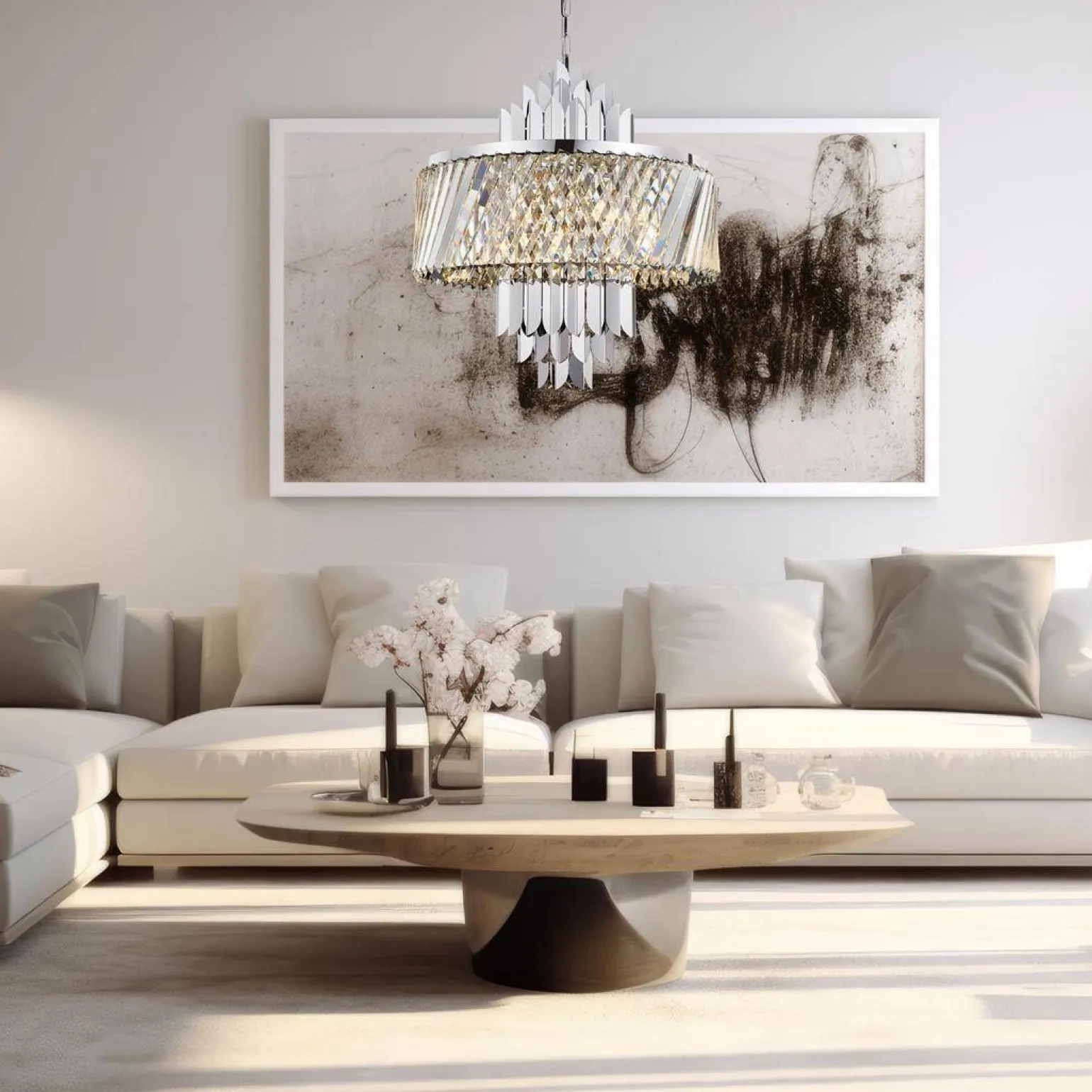 Żyrandol MARGOT CHROME 9xE14 (ML0410) - Milagro