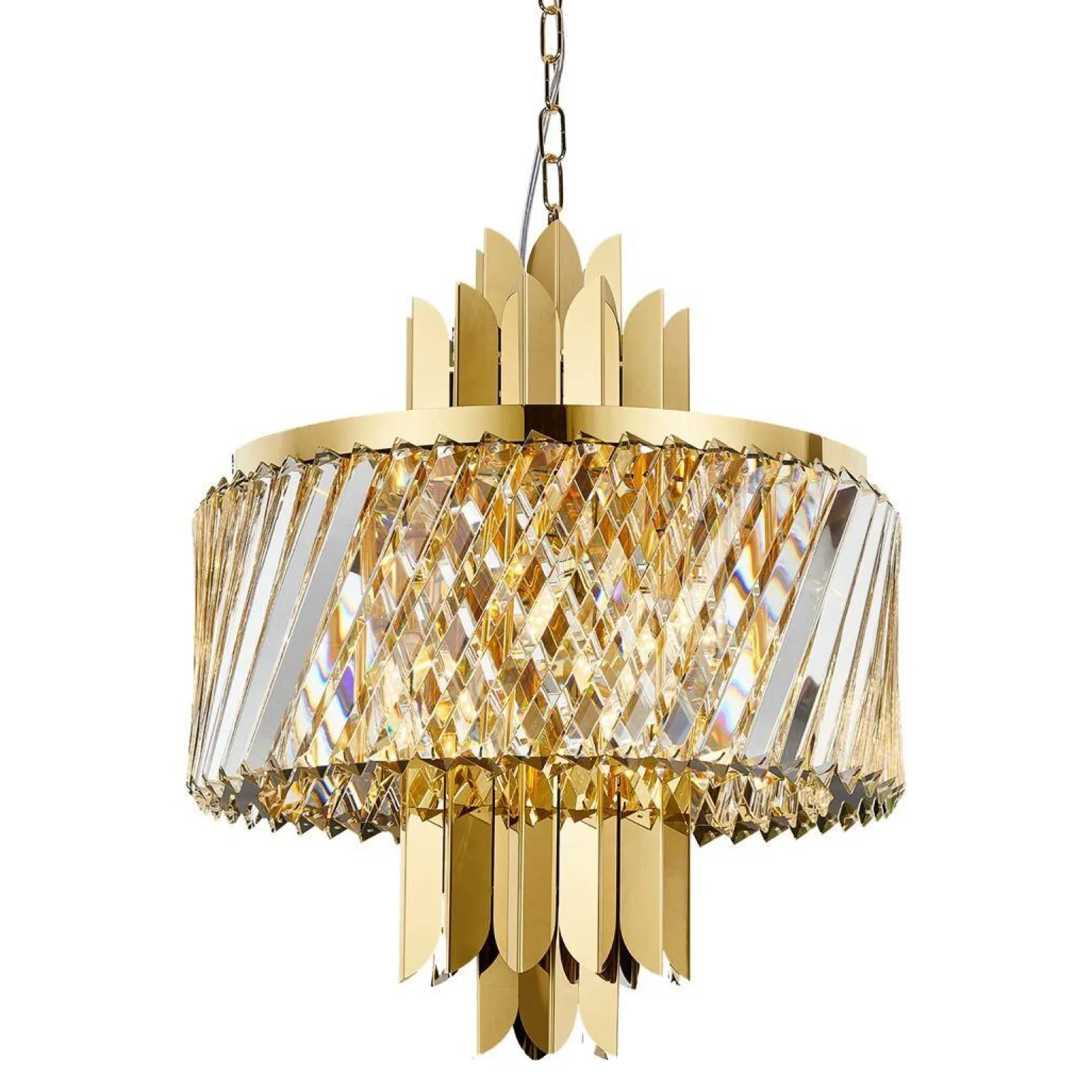 Żyrandol MARGOT GOLD 6xE14 (ML0407) - Milagro