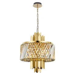 Żyrandol MARGOT GOLD 6xE14 (ML0407) - Milagro