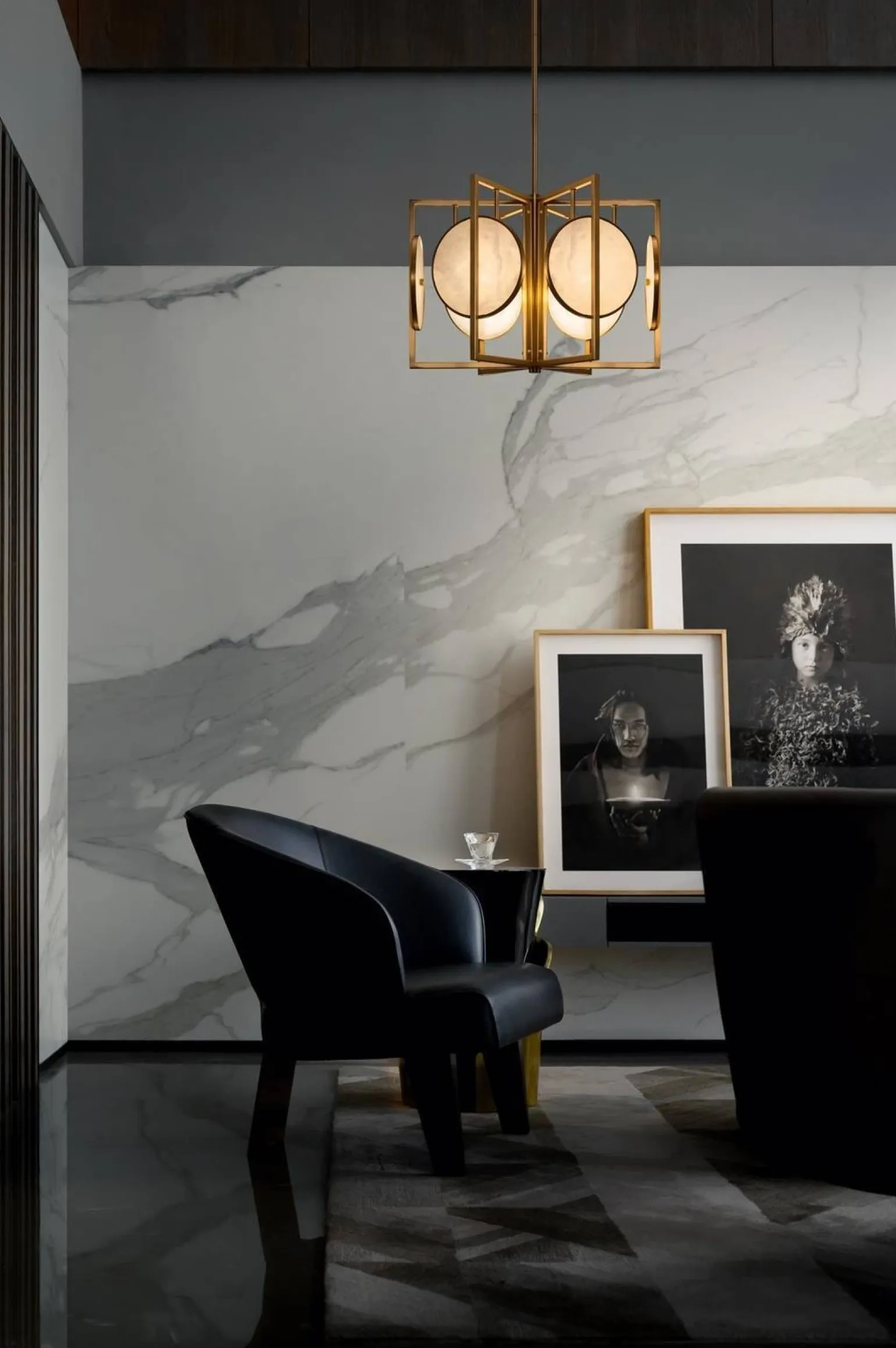 Żyrandol Marmo Kol. Złoty (MOD099PL-03G) - Maytoni