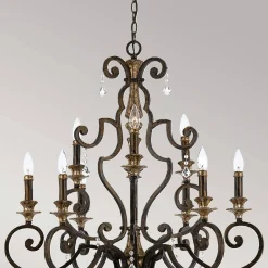 Żyrandol Marquette (QZ-MARQUETTE9) - Elstead Lighting