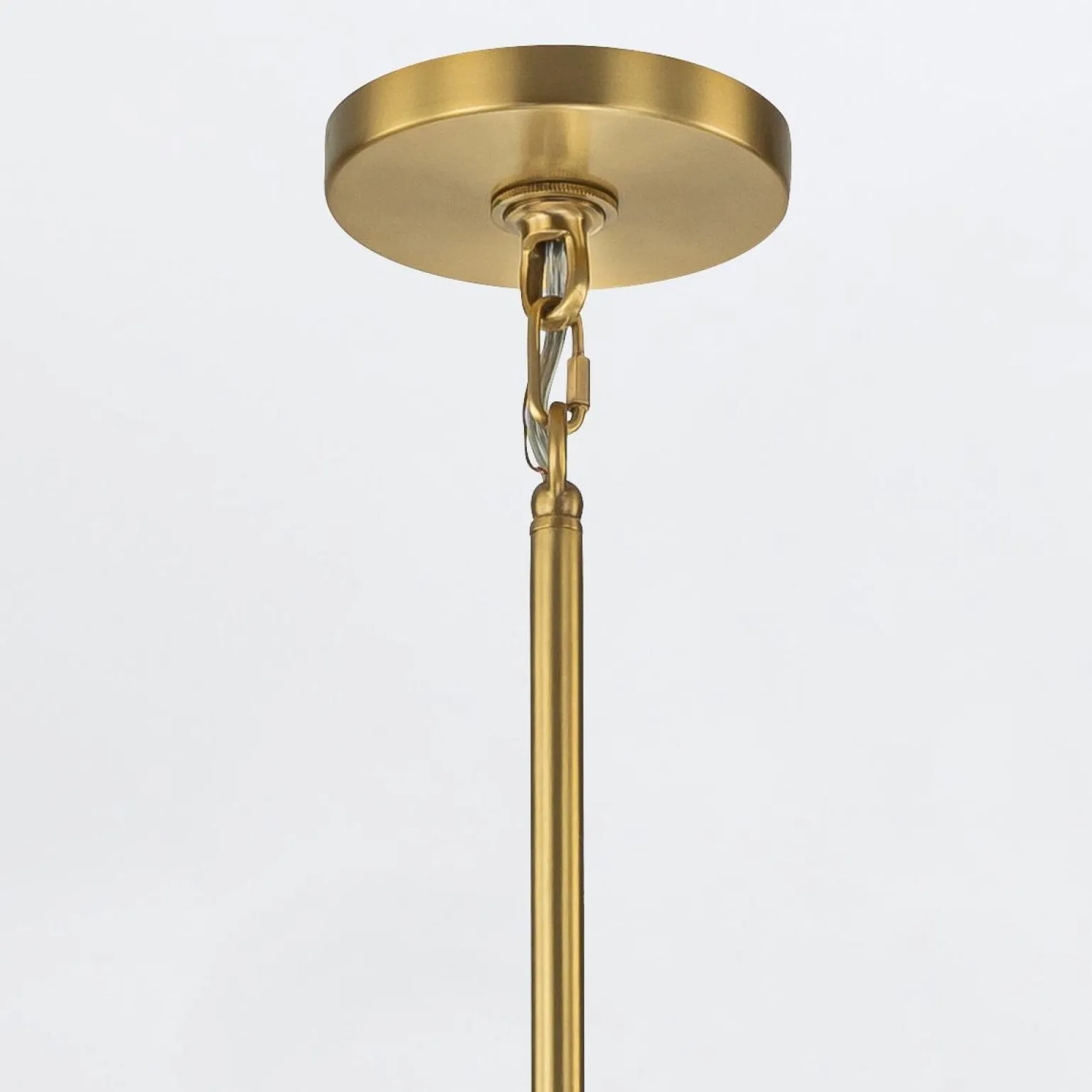 Żyrandol Marvele - 10 źródeł światła - Postarzany mosiądz (MARVELE10-AB-OPAL) - Elstead Lighting