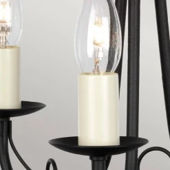 Żyrandol Minster (MN3-BLACK) - Elstead Lighting