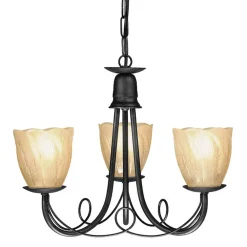 Żyrandol Minster (MN3-BLACK) - Elstead Lighting