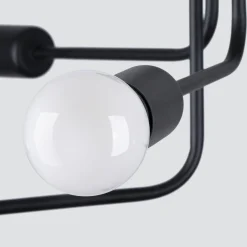 Żyrandol NORAH 6 czarny (SL.1452) - Sollux Lighting