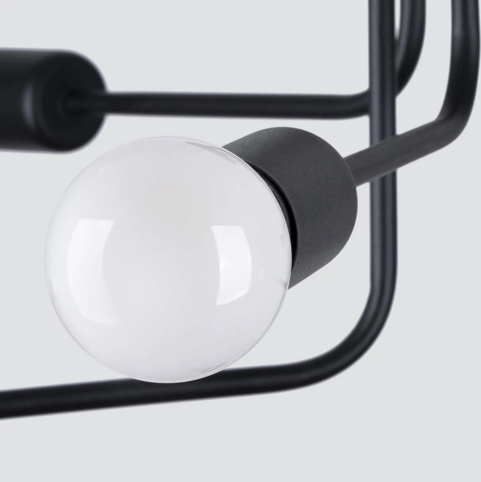 Żyrandol NORAH 6 czarny (SL.1452) - Sollux Lighting