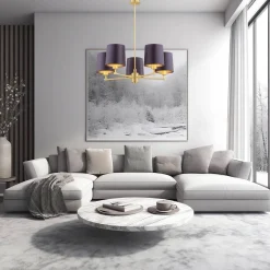 Żyrandol PRINCETON (2188-ARG) - Argon