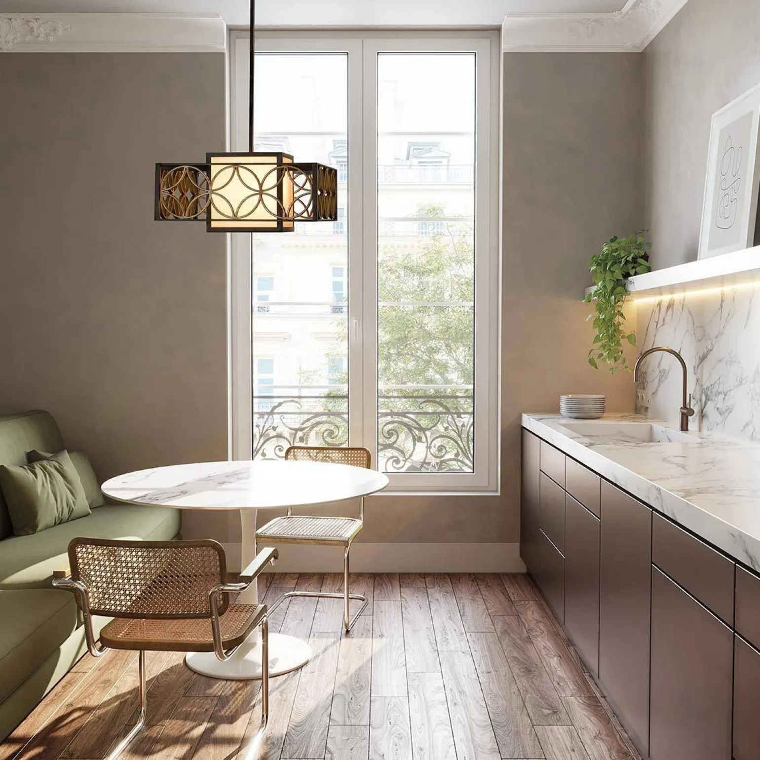 Żyrandol Remy (FE-REMY-P-B) - Elstead Lighting