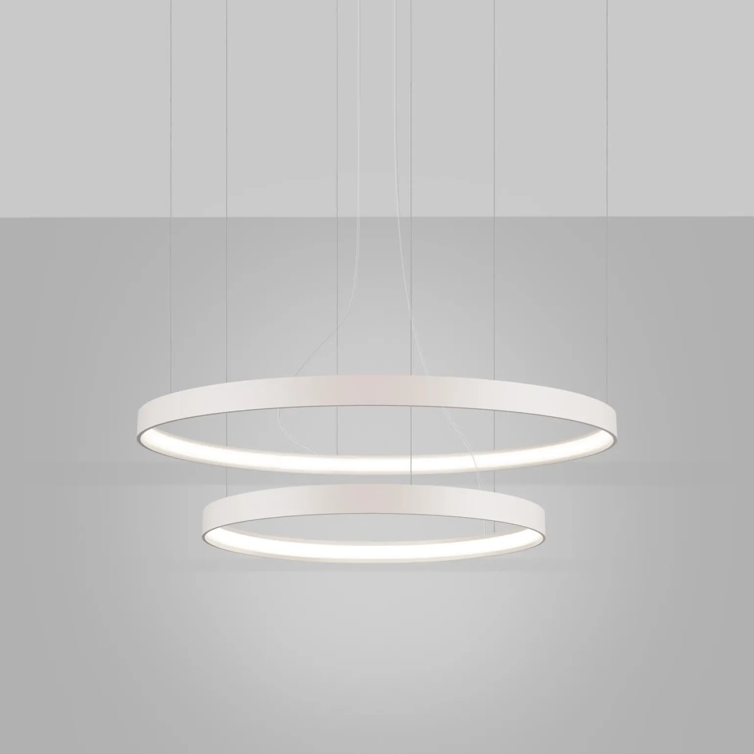 Żyrandol RIO 2 55/78 beżowy LED 4000K (TH.359) - Thoro Lighting