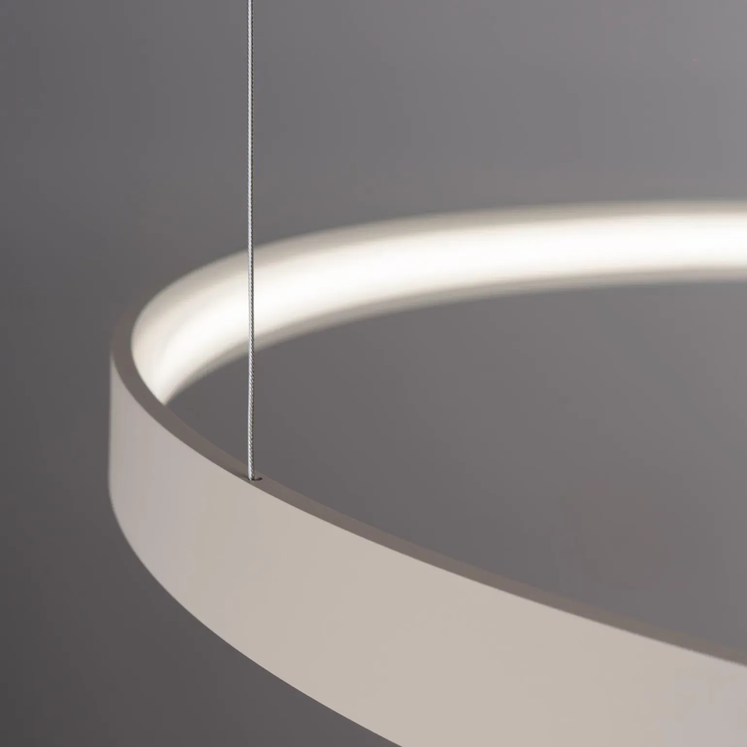 Żyrandol RIO 2 55/78 beżowy LED 4000K (TH.359) - Thoro Lighting