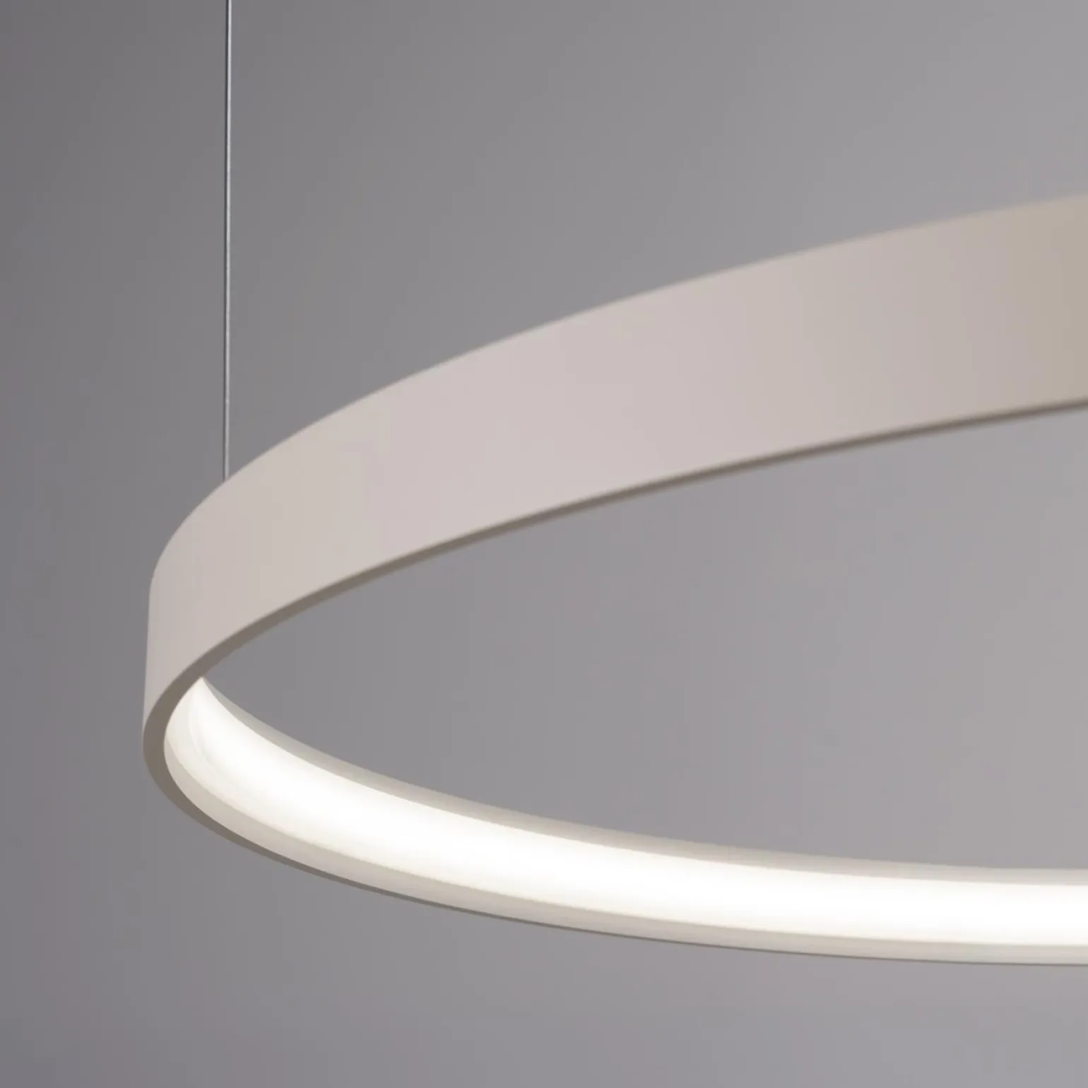 Żyrandol RIO 2 55/78 beżowy LED 4000K (TH.359) - Thoro Lighting