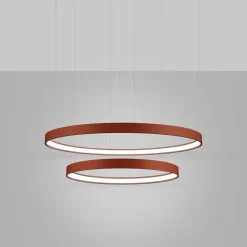 Żyrandol RIO 2 55/78 ochra czerwona LED 4000K (TH.403) - Thoro Lighting