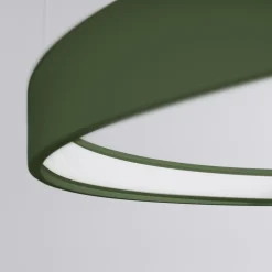 Żyrandol RIO 2 55/78 zielona oliwka LED 4000K (TH.381) - Thoro Lighting