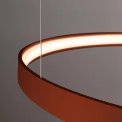 Żyrandol RIO 55 ochra czerwona LED 3000K (TH.395) - Thoro Lighting