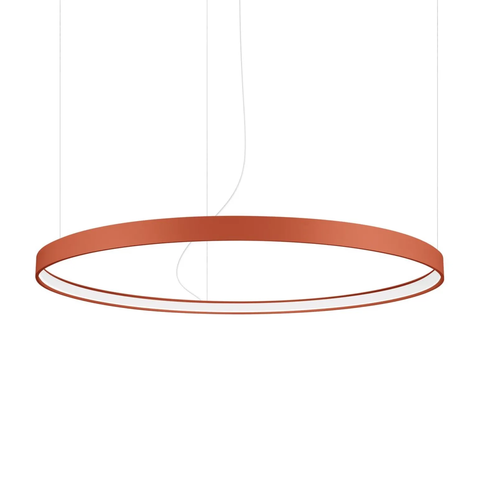 Żyrandol RIO 110 ochra czerwona LED 3000K (TH.397) - Thoro Lighting