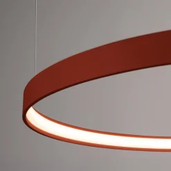 Żyrandol RIO 110 ochra czerwona LED 3000K (TH.397) - Thoro Lighting