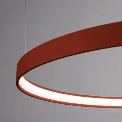 Żyrandol RIO 78 ochra czerwona LED 4000K (TH.399) - Thoro Lighting