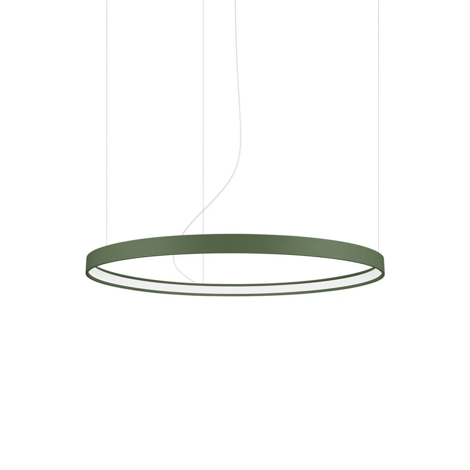 Żyrandol RIO 78 zielona oliwka LED 3000K (TH.374) - Thoro Lighting