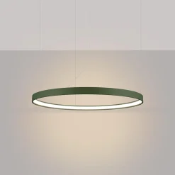 Żyrandol RIO 78 zielona oliwka LED 3000K (TH.374) - Thoro Lighting