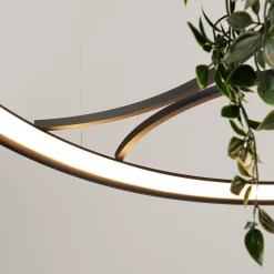 Żyrandol RIO BIO 110 czarny LED 3000K (TH.555) - Thoro Lighting