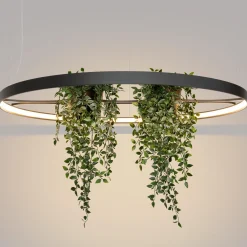 Żyrandol RIO BIO 110 czarny LED 3000K (TH.555) - Thoro Lighting