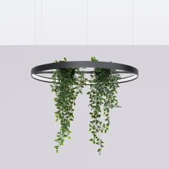 Żyrandol RIO BIO 78 czarny LED 3000K (TH.551) - Thoro Lighting