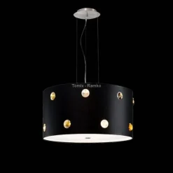 Żyrandol RONDO CRISTAL ecru (67238 Ramko) - żyrandol