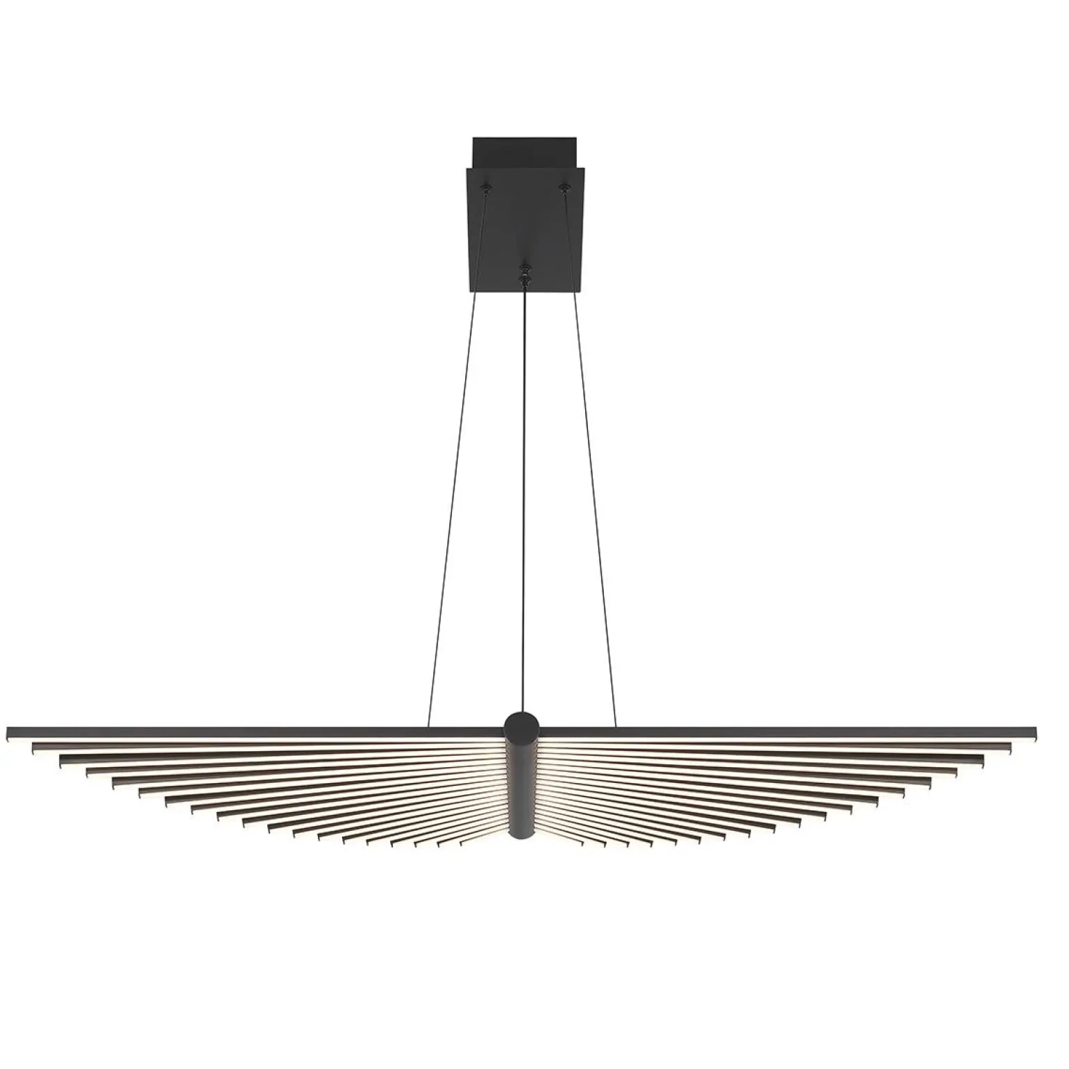 Żyrandol Seraph - Matowa czerń (QN-SERAPH-LP-L-BLK) - Quintiesse