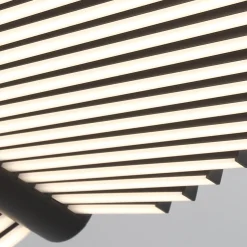 Żyrandol Seraph - Matowa czerń (QN-SERAPH-LP-L-BLK) - Quintiesse