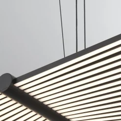 Żyrandol Seraph - Matowa czerń (QN-SERAPH-LP-L-BLK) - Quintiesse