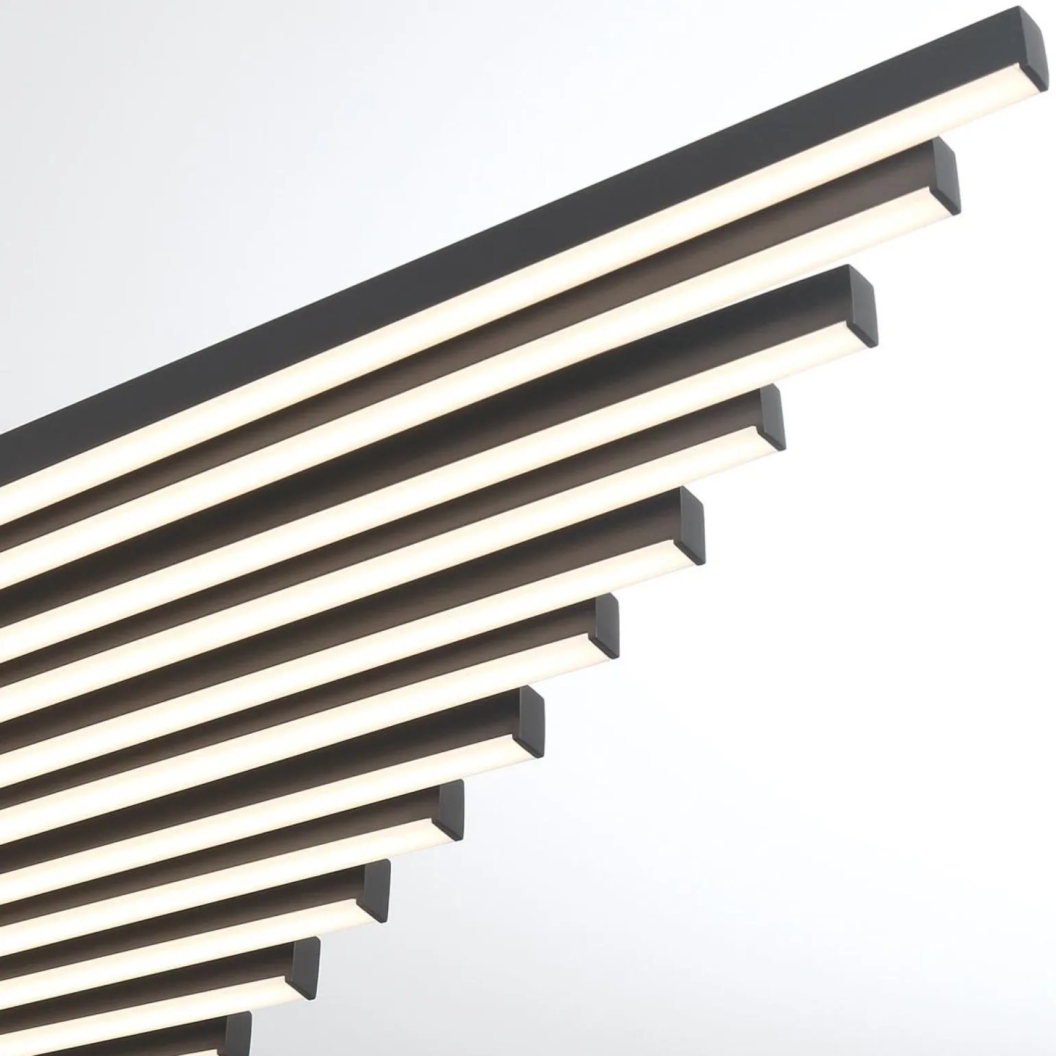 Żyrandol Seraph - Matowa czerń (QN-SERAPH-LP-L-BLK) - Quintiesse