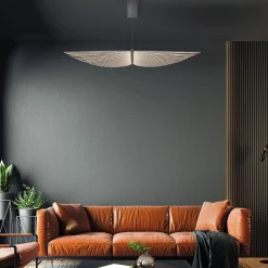 Żyrandol Seraph - Matowa czerń (QN-SERAPH-LP-L-BLK) - Quintiesse