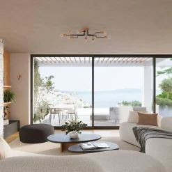 Żyrandol TIMBO 8 czarny (SL.1671) - Sollux Lighting