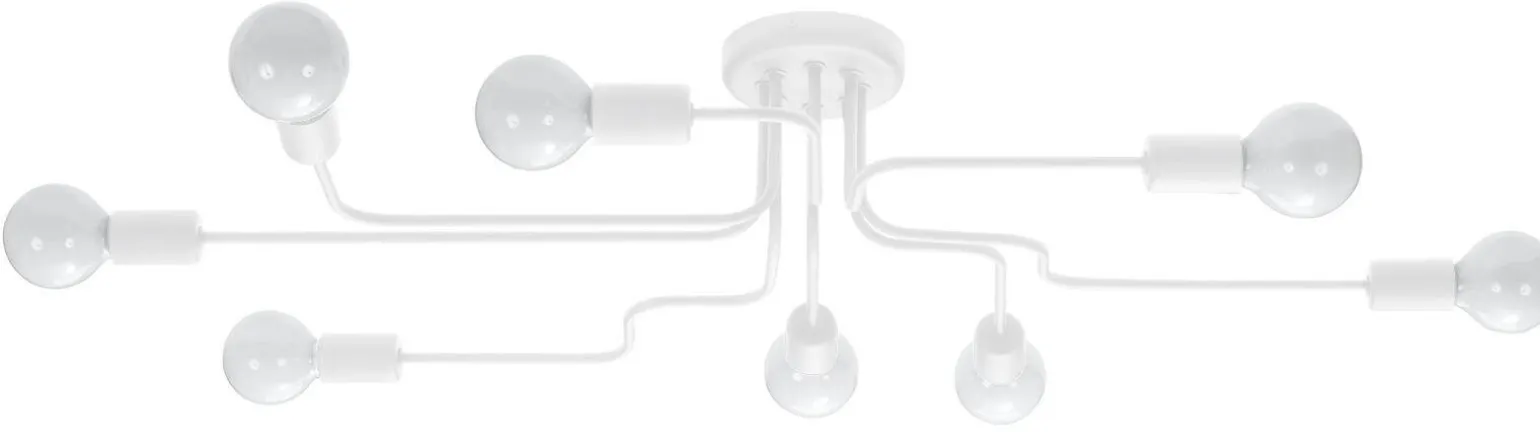 Żyrandol VECTOR 8 biały (SL.1444) - Sollux Lighting