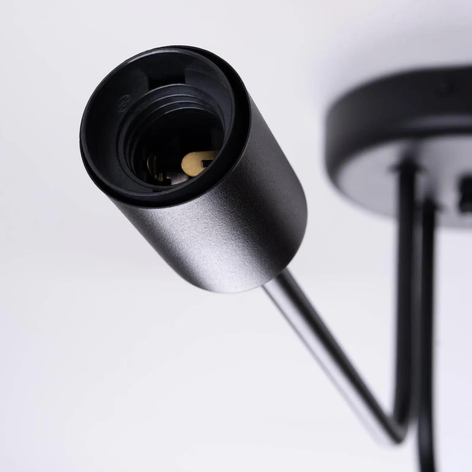 Żyrandol VECTOR 4 czarny (SL.1446) - Sollux Lighting