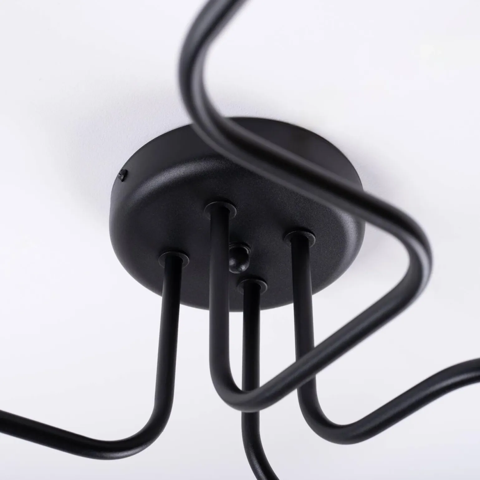 Żyrandol VECTOR 4 czarny (SL.1446) - Sollux Lighting