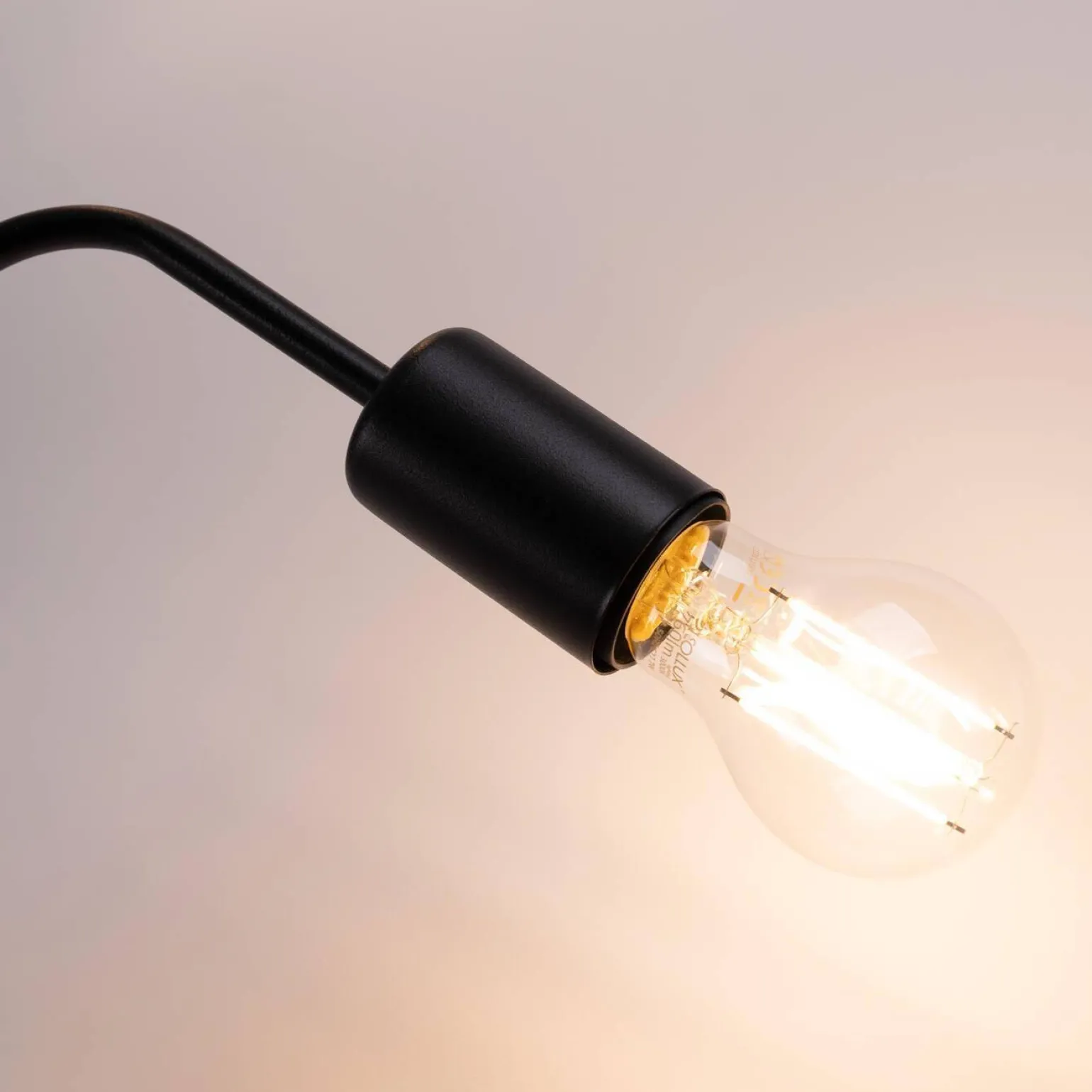 Żyrandol VECTOR 4 czarny (SL.1446) - Sollux Lighting