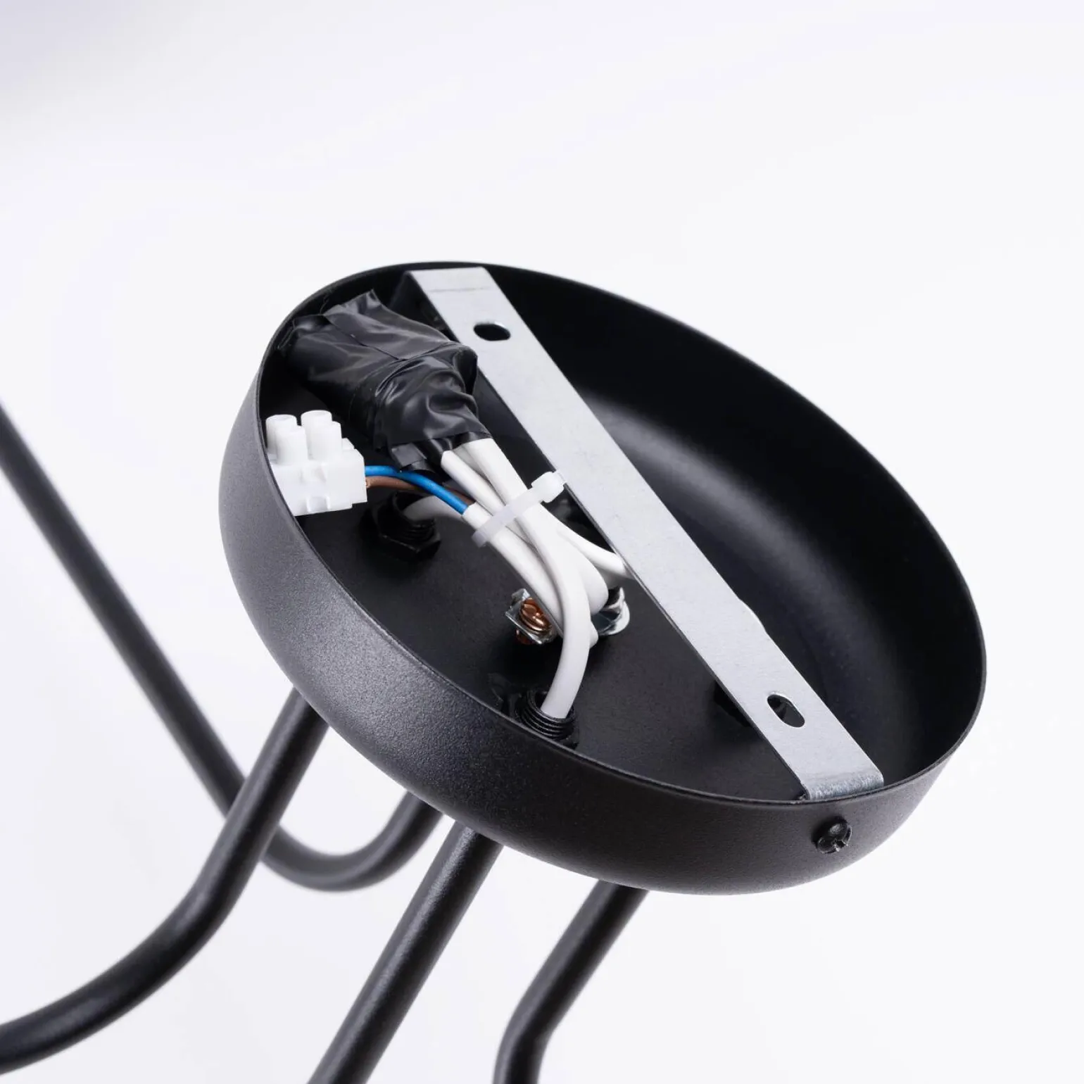 Żyrandol VECTOR 4 czarny (SL.1446) - Sollux Lighting