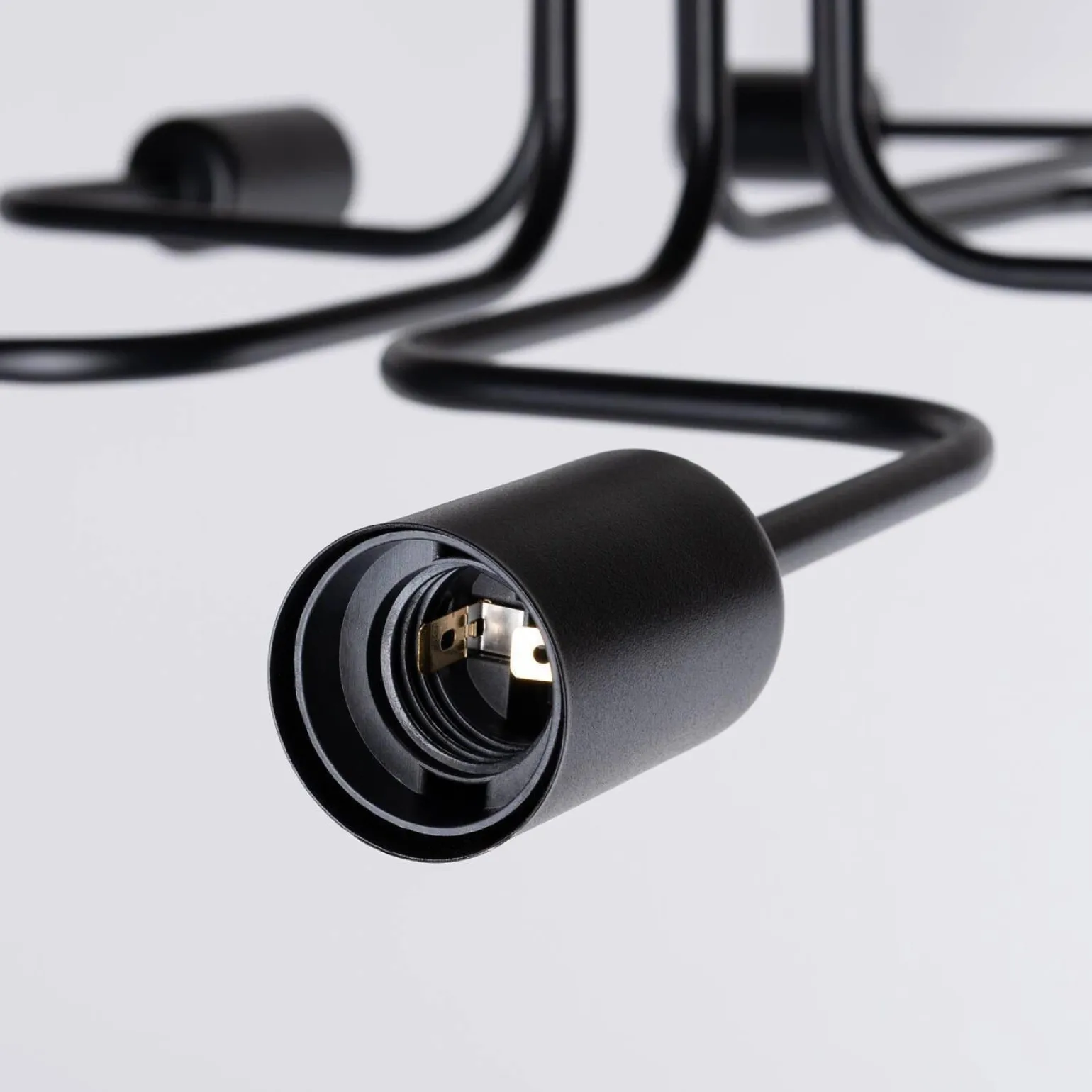 Żyrandol VECTOR 6 czarny (SL.1447) - Sollux Lighting