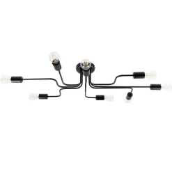 Żyrandol VECTOR 8 czarny (SL.1448) - Sollux Lighting