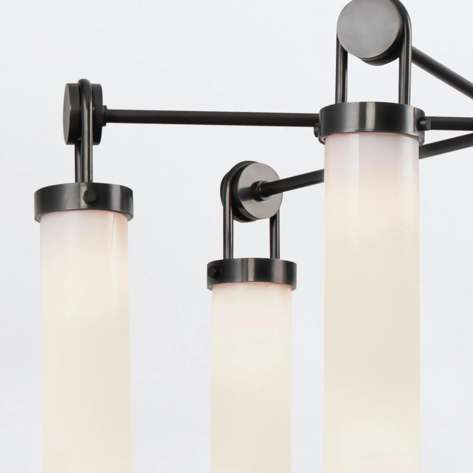 Żyrandol Wynwood - 6 źródeł światła - Miejski brąz (QN-WYNWOOD6-UBZ) - Quintiesse