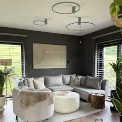 Żyrandol Zew. Echo 120 Kol. Szary 4000 Na Zewnątrz - Ramko