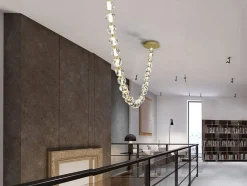 Zaria II lampa wisząca 29L (448925) - Schuller