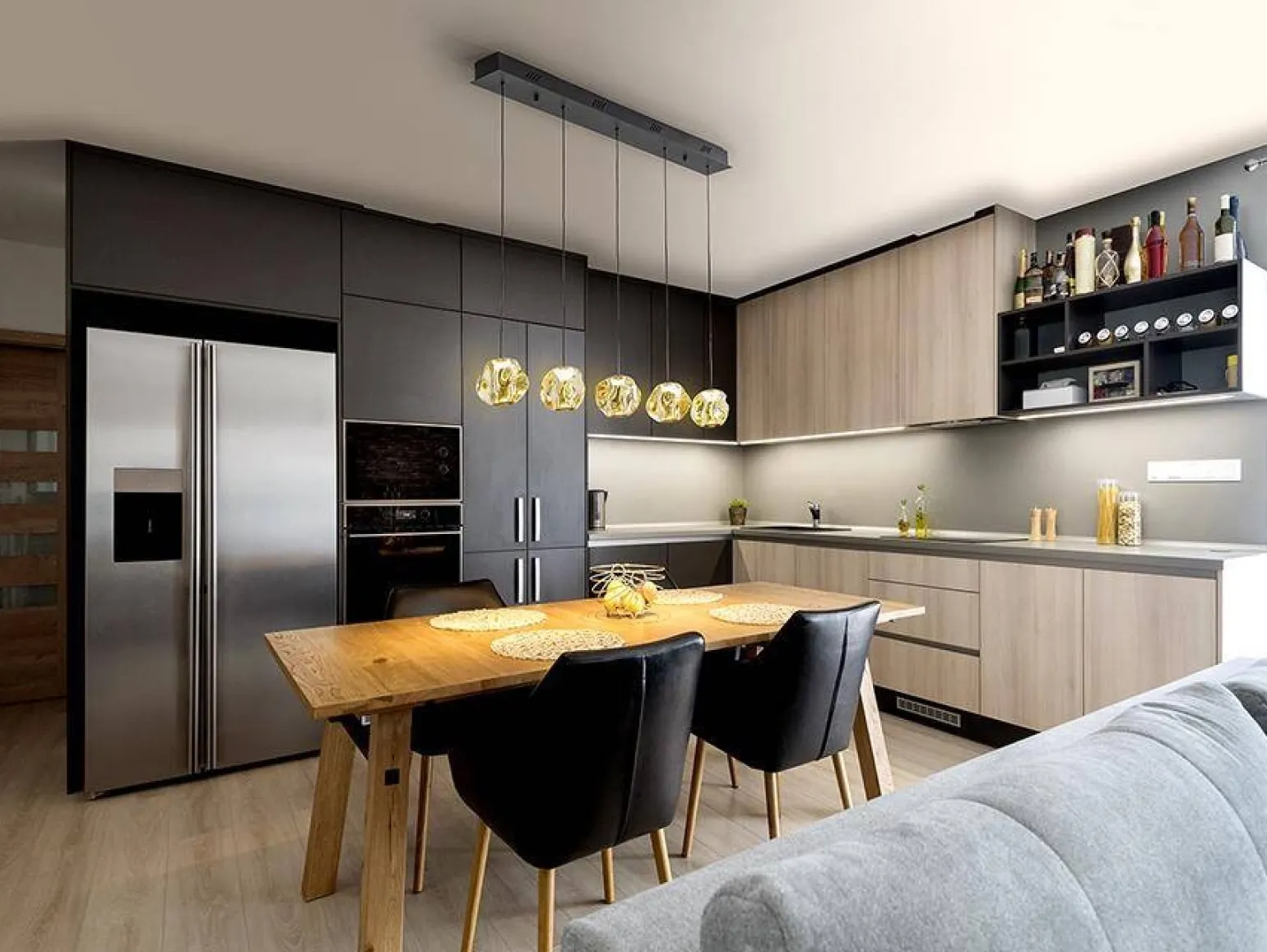 Zaria lampa wisząca 5L (502528) - Schuller